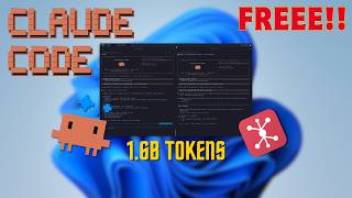 Claude Code is FREE FOREVER!! 1.6 BILLION Tokens