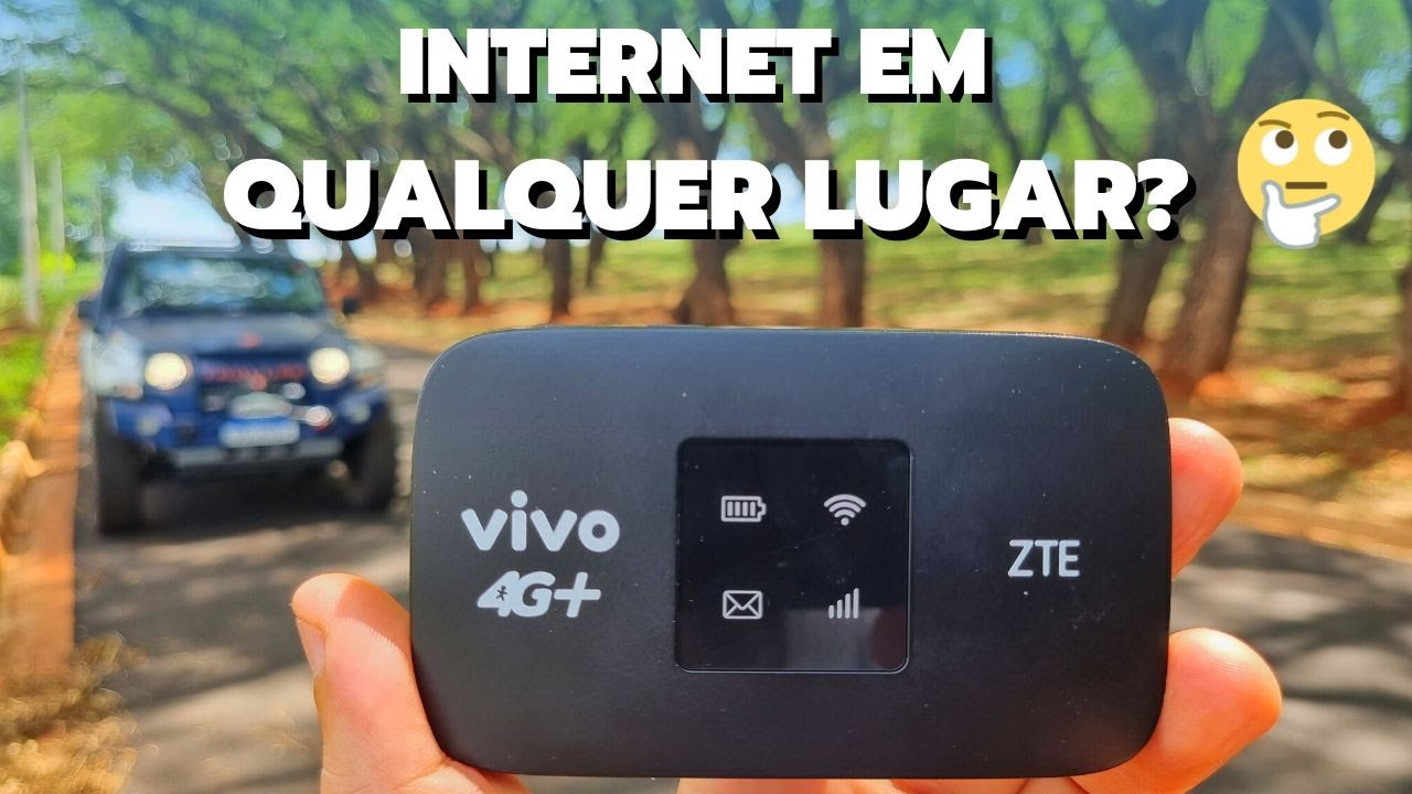 Review!! Internet em qualquer lugar? Roteador Vivo Pocket. - YouTube