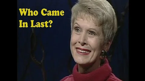 Jeanne Robertson | Who Came in Last?