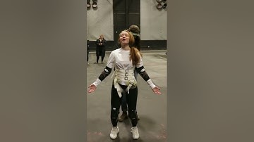 Sadie Sink on the set of Stranger Things season 4 #shorts