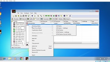 Windows Password cracking   Cain and Abel