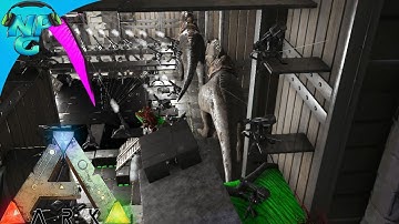 Raiding the Base with 100 Auto Turrets! ARK Survival Evolved - PvP Season E30