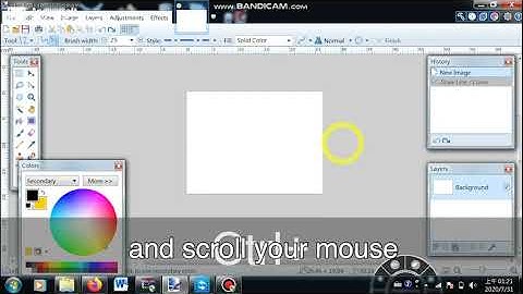 [Paint.NET Tutorial] #2 View