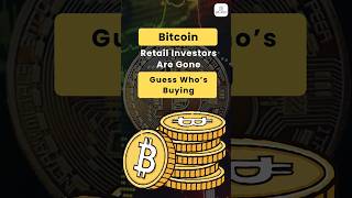 Bitcoin Retail Investors Are Gone… Guess Who’s Buying. #bitcoin #btc #crypto #whales #smartmoney