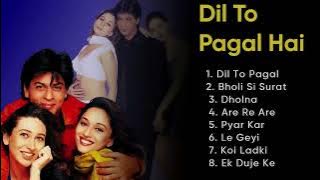 DIl To Pagal Hai    Shah Rukh Khan    Madhuri Dixit    Udit Narayan    Hindi Songs    2
