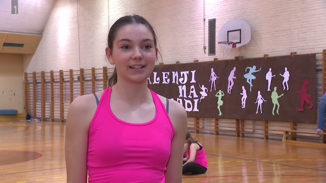 Infodrom: Gimnastika + balet + ples = Ritmična gimnastika.