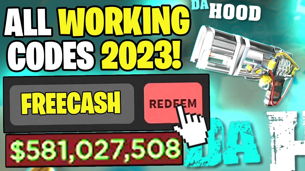 *NEW* ALL WORKING CODES FOR DA HOOD APRIL 2023! ROBLOX DA HOOD CODES