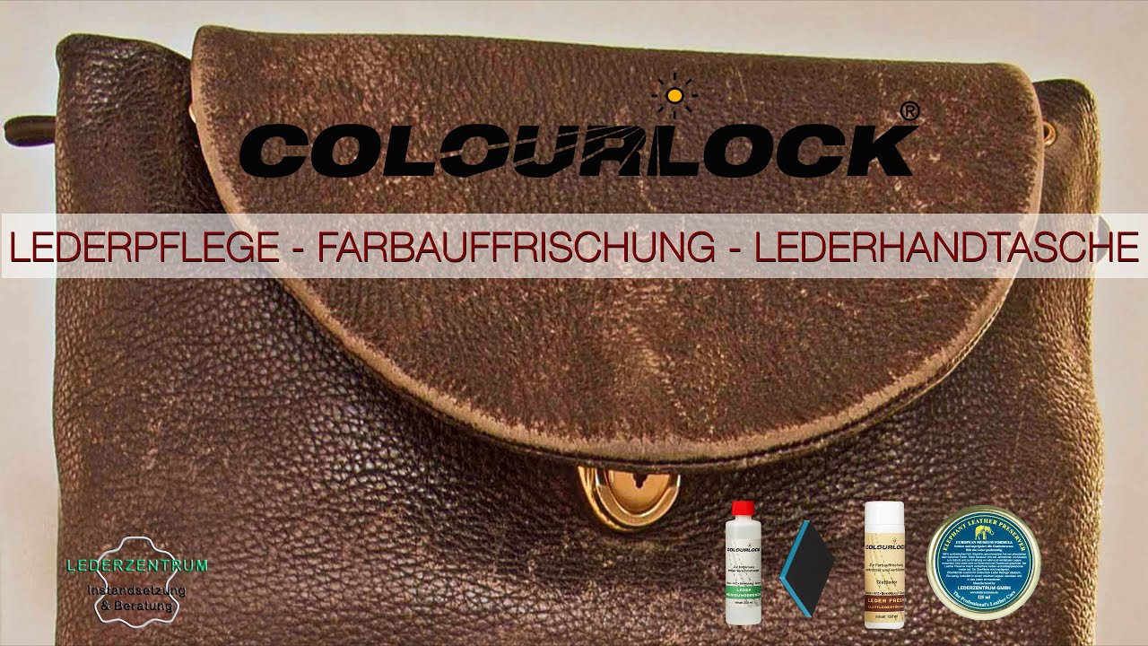 Lederpflege - Lederhandtasche - Lederrucksack [Anleitung] | COLOURLOCK