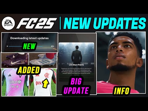 Ea Fc 25 News | New Big Updates - Additions, Real Faces & Fixed Career Mode ✅