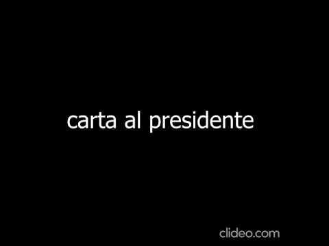 CARTA AL PRESIDENTE. A veces sueño con un país mejor.