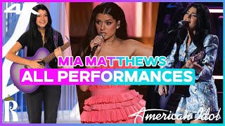 Mia Matthews American Idol Journey | All Performances | American Idol 2024 | REMASTERED 4K