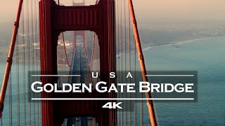 Golden Gate Bridge - San Francisco, USA 🇺🇸 - by drone [4K]