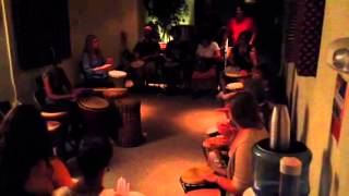 DrumCircle with all Beginners! 2014
