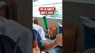 A screwdriver as a mechanic’s extension of the hand