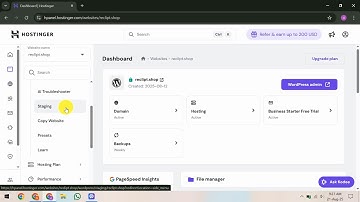 How To Push Staging to Live in Hostinger