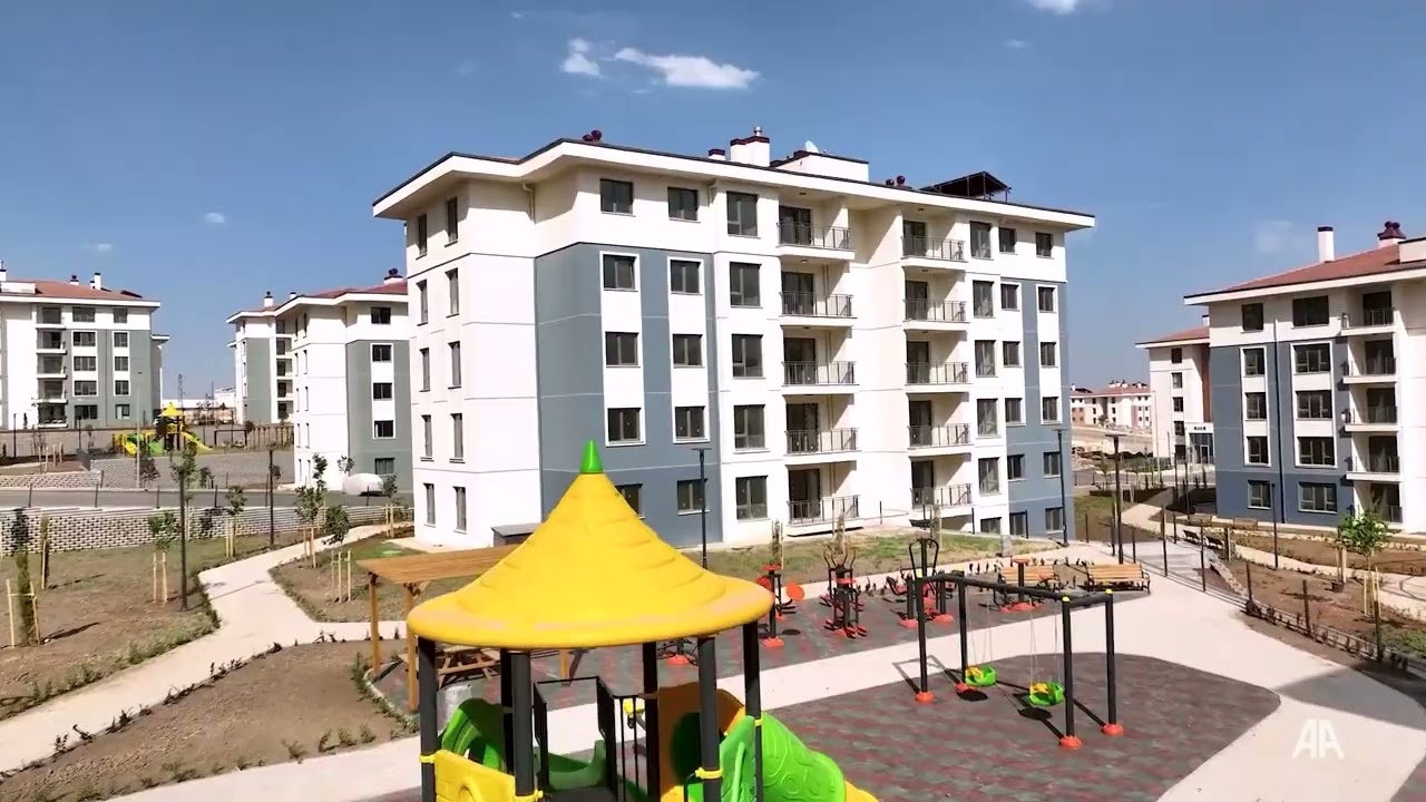 Kurum, Adıyaman İndere'de yapımı tamamlanan konutların görüntülerini paylaştı