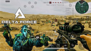 Stinger Lost Control While Having A Sniper In DELTA FORCE MOBILE Ultra Graphics