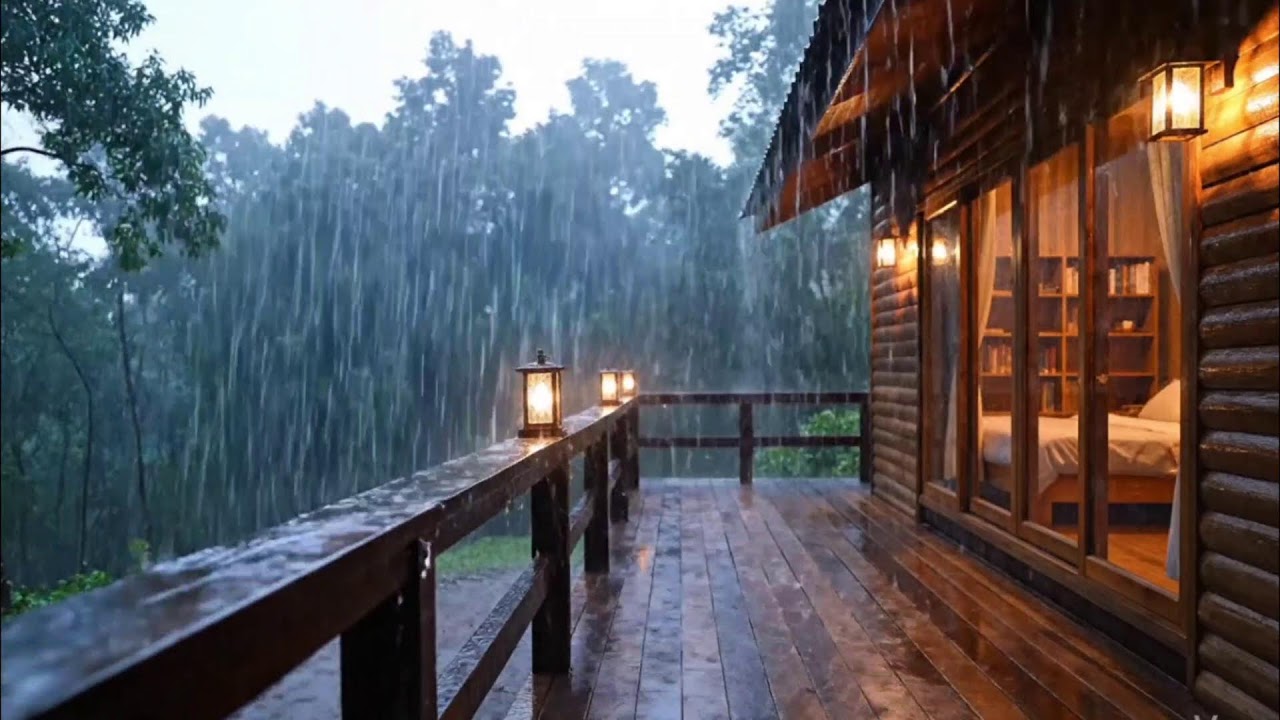 Relaxing Rain Sounds 🌧️ Peaceful Rain for Sleep, Study & Deep Relaxation