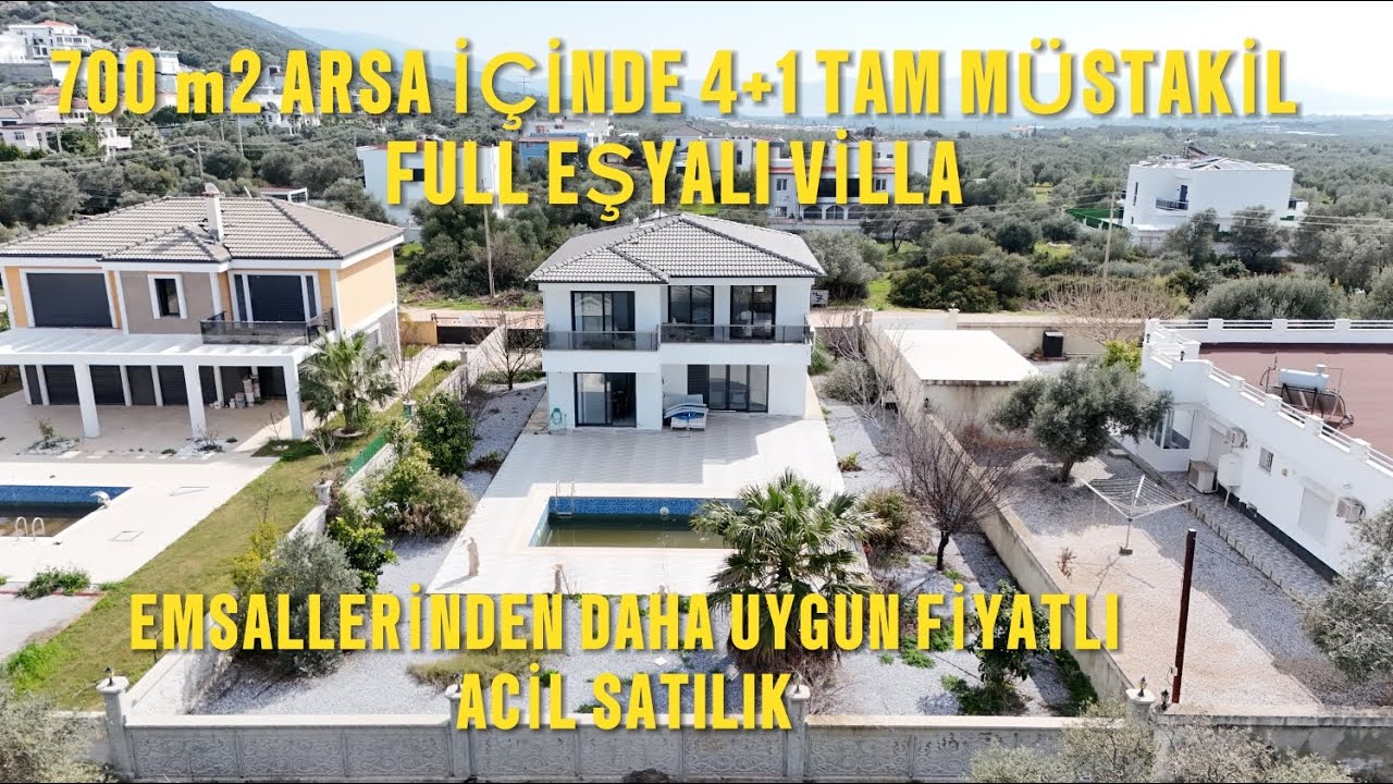 🏡BU FİYATA YOK! DİDİM YEŞİLTEPE’DE MÜSTAKİL HAVUZLU 4+1 VİLLA | 700 m² ARSA | KAÇIRMA💥🏡