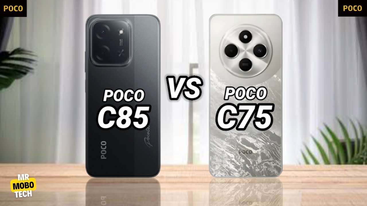 Poco C85 vs Poco C75 | Mr Mobo Tech - YouTube