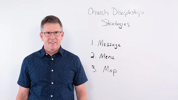 Whiteboard Leadership #125 // Church Discipleship Strategies