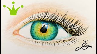 Kак Се Рисува Зелено Око На Български Език Рисуване На Очи Как Рисовать Глаза