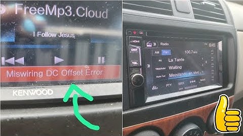 Cómo quitar ( Miswiring DC Offset Error ) en Toyota Corolla. 2009-2010-2011-2012-2013. Super fácil