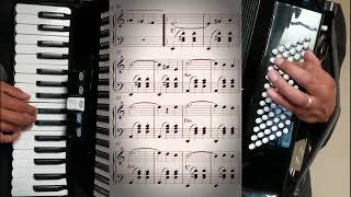 Video thumbnail of "Olas del Danubio "Vals - Josef Ivanovici" (Acordeón Tutorial)"