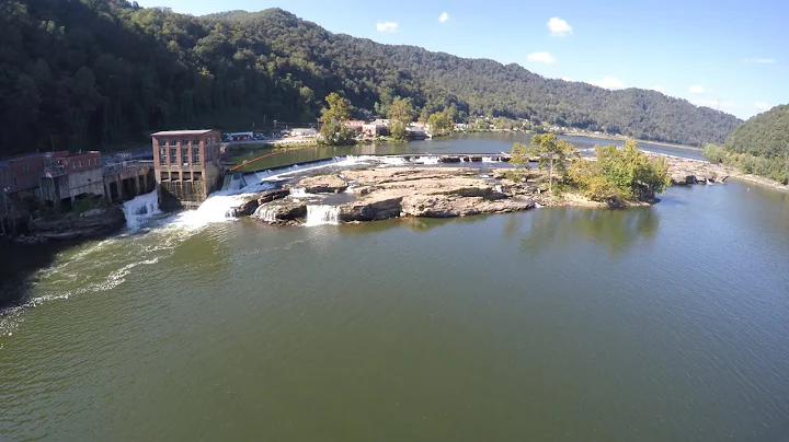 Glen Ferris, WV Hydro area quick tour (4k)