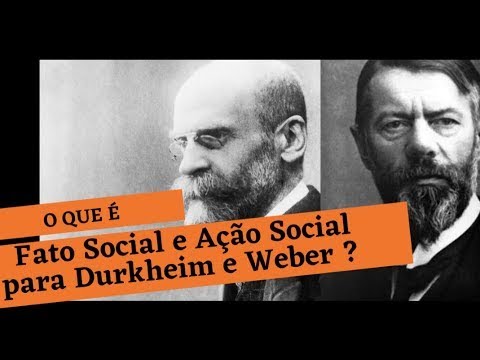 Revisão: A Diferença entre Fato Social e Ação Social - YouTube