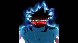 ''kakarot what have you become" / DJ Zarek VAI LENTO slowed / Goku ui edit| #viral #anime #edit