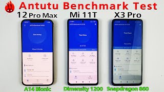 Xiaomi Mi 11T vs Xiaomi Mi 10T Aututu Benchmark Test