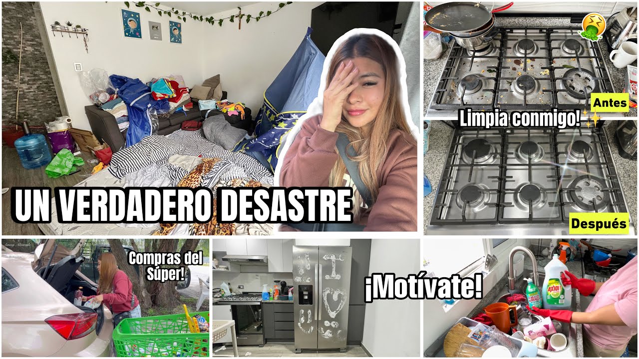 LIMPIEZA EXTREMA✨I MOTÍVATE A LIMPIAR🧹 LIMPIA CONMIGO 🙋🏼‍♀️+ Tips de Limpieza / Ammy Alvarado