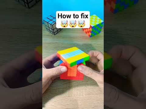 how to fix this problem 🤯🤯🤯 Rubik's cube formula #shorts #rubikscube #cubing #viral