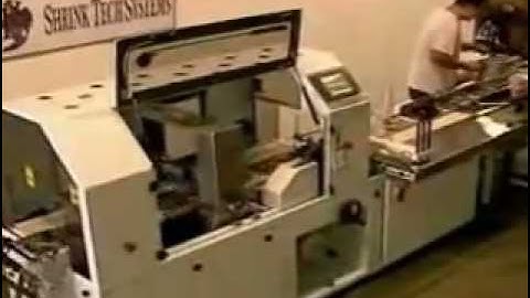 STS CM178 Continuous Motion Servo Shrink Wrapper Video