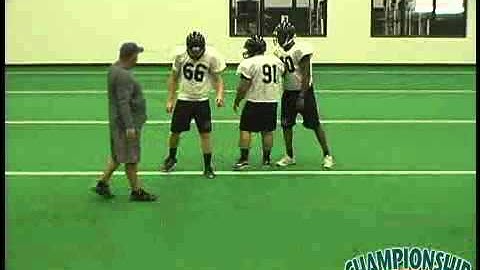 Defensive Line Technique and Drills for the Multiple 3-4 Defense