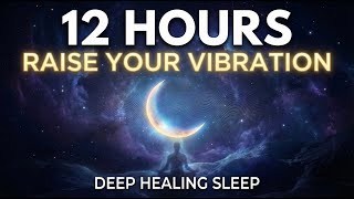 Ultra Deep Sleep Music (12 Hours) | Black Screen 432Hz | Delta & Theta Waves – No Ads