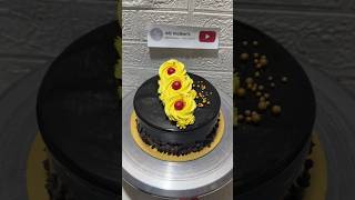 beautiful chocolate 🍫 cake design idea #chocolate #cake #ideas #ytstudio #shorts