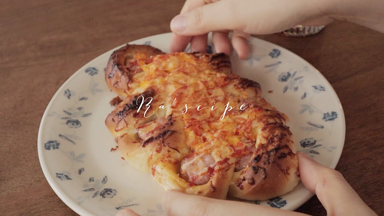 ENG] 냉장고 털이 2탄 소세지빵 만들기ㅣ낙엽빵ㅣKorean Sausage breadㅣLeftover Vegetables