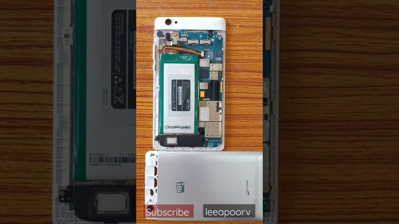 Micromax🇮🇳 Tablet Interior Motherboard  