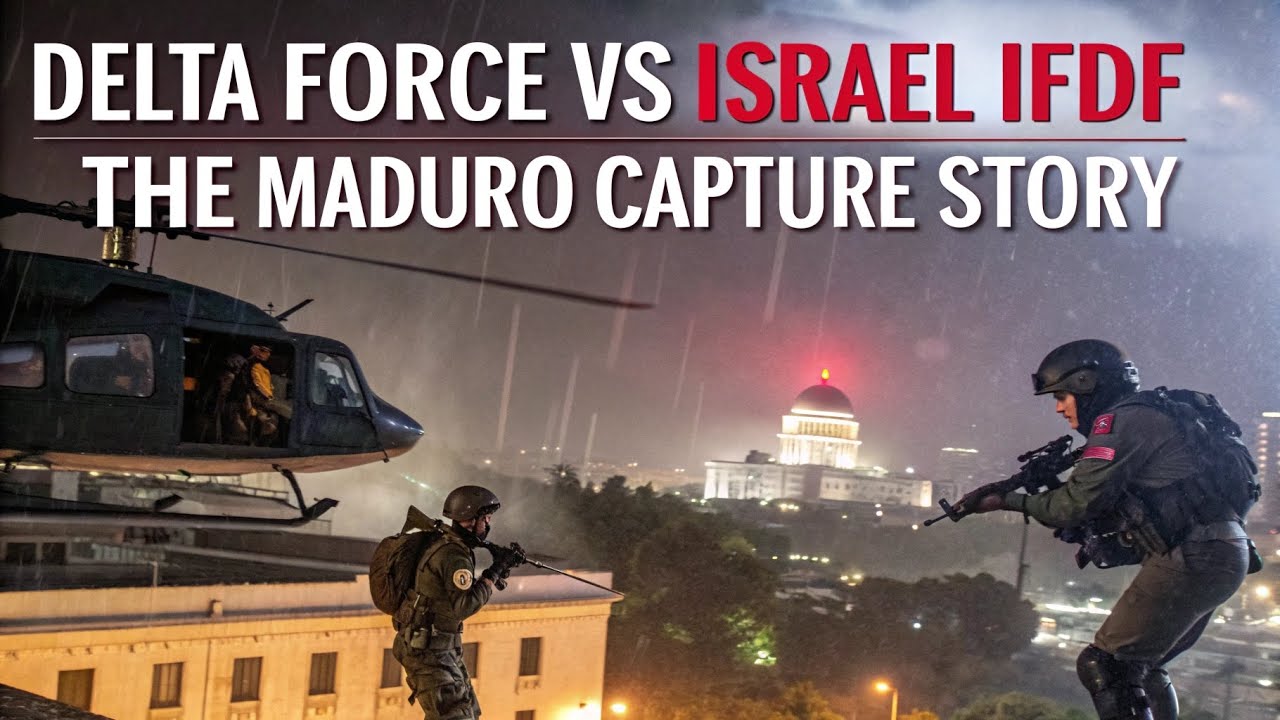 US Delta Force vs Israel IDF | The Maduro Capture Story Explained