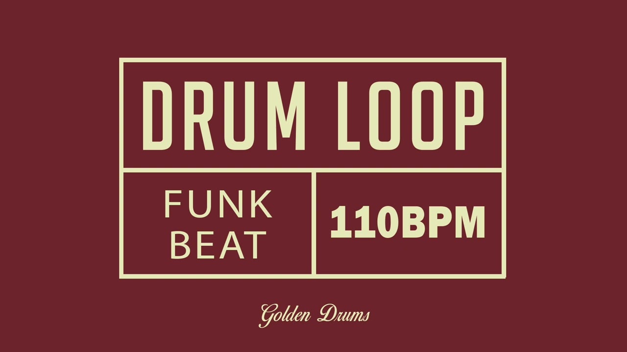Funk Drum Loop 110 BPM