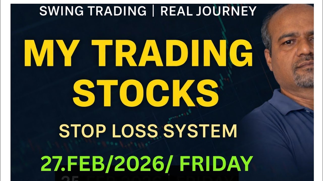 My Daily Stock Market Series 📈 | आजचे ट्रेडिंग अपडेट्स | 27.02.2026