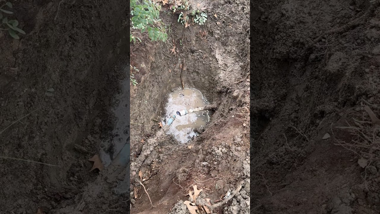 1” PVC Waterline Repair