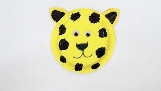 Cheetah Plate | Toledo Zoo Craft