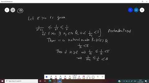 Problems on Limits of Sequences of Real Numbers by Dr. Krishna M