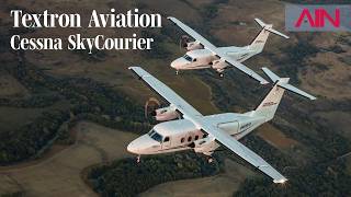 Textron Aviation Showcases Passenger-carrying Version of Its SkyCourier Aircraft – AIN
