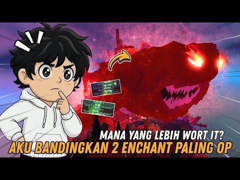 AKU BANDINGKAN 2 ENCHANT INI MANA YANG LEBIH OP BUAT NARIK SECRET DI GAME FISH IT - Fish It Roblox