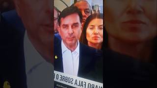 ATÉ O MICROFONE NÃO AQUENTOU TANTA MENTIRA 😅 #iclnotícias #lulapresidente #lula #uol #bolsonaro