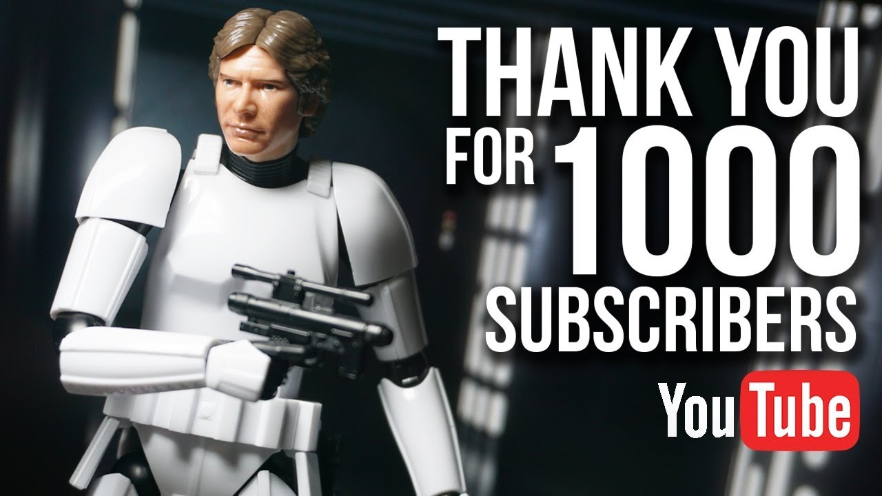 Thank you for 1000 Subscribers